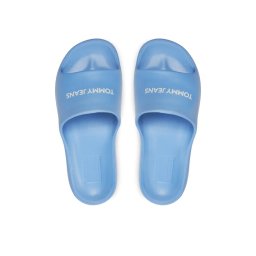 Tommy Jeans Papucs Tjw Chunky Flatform Slide EN0EN02586 Kék