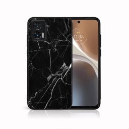 PROTEMIO MY ART Motorola Edge 30 Neo védőburkolat BLACK MARBLE (142)
