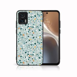 PROTEMIO MY ART Motorola Edge 30 Neo védőburkolat BLUE TERRAZZO (164)
