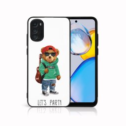 PROTEMIO MY ART Védőburkolat Motorola Moto E32 / E32s BEAR (177)-hoz
