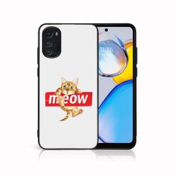 PROTEMIO MY ART Védőburkolat Motorola Moto E32 / E32s MEOW (183)-hoz