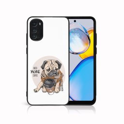PROTEMIO MY ART Védőburkolat a Motorola Moto E32 / E32s számára MORE COFFEE (184)
