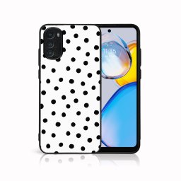 PROTEMIO MY ART Védőburkolat Motorola Moto E32 / E32s DOTS (168)-hoz