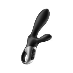 Satisfyer Heat Climax+ - okos, melegítő anál vibrátor (fekete)