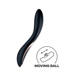 Satisfyer Rrrolling - mozgó golyós G-pont vibrátor (fekete)