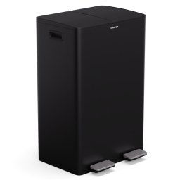 Klarstein Eco Vista, hulladékgyűjtő komposztálóval, 60 l + 3 l/tároló, + komposztáló, Soft-Close (KG28-60L-sch)