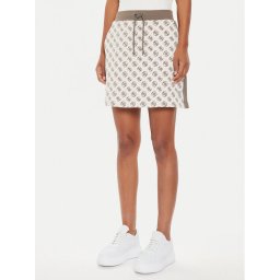 Guess Miniszoknya Elea V4YD02 KB212 Barna Regular Fit