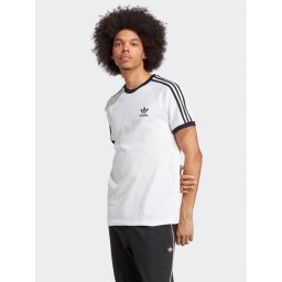 adidas Póló Adicolor Classics 3-Stripes T-Shirt IA4846 Fehér Slim Fit