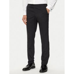 KARL LAGERFELD Öltöny nadrág 255079-543004 Fekete Slim Fit