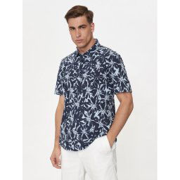 Boss Ing S-Roan-Ken-Sh-C1-242 50513760 Sötétkék Slim Fit
