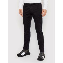 Hugo Szövet nadrág David204d 50437976 Fekete Slim Fit