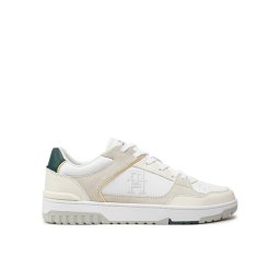 Tommy Hilfiger Sportcipők Th Basket Street Block FM0FM05117 Fehér