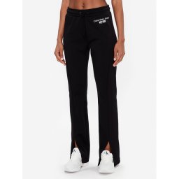 Calvin Klein Jeans Melegítő alsó J20J221052 Fekete Regular Fit