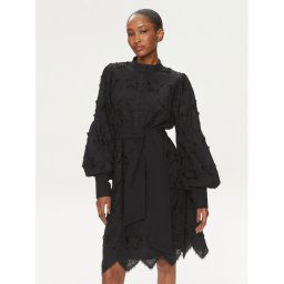 Bruuns Bazaar Koktélruha Chanella BBW3894 Fekete Regular Fit