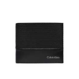 Calvin Klein Nagyméretű férfi pénztárca Ck Remote Bifold 5Cc W/Coin K50K512423 Fekete