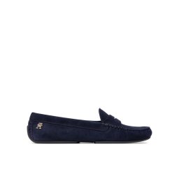 Tommy Hilfiger Mokaszin Th Suede Driver Loafer FW0FW08563 Sötétkék