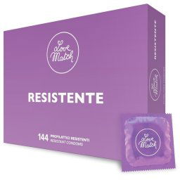 Love Match Resistente megerősített falvastagságú óvszer (144 db)