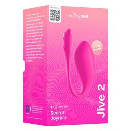 We-Vibe Jive 2. okosvibrátor, távirányítóval (rózsaszín) (APP-os)