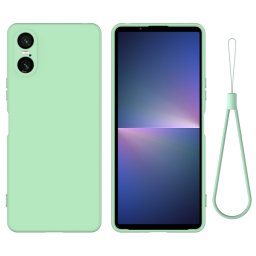 RUBBER Védőburkolat Sony Xperia 10 VI zöld