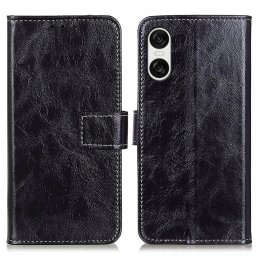 RETRO Pénztárca tok Sony Xperia 10 VI fekete