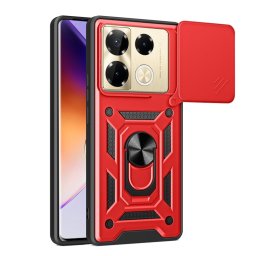 RING KAMERA Borító tartóval Infinix Note 40 Pro / 40 Pro+ 5G piros