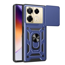 RING KAMERA Borító tartóval Infinix Note 40 Pro / 40 Pro+ 5G kék