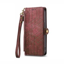 GEOM pénztárca tok Oppo Reno11 F 5G piroshoz