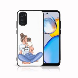 PROTEMIO MY ART Védőburkolat a Motorola Moto E32 / E32s számára SUPERMOM (112)