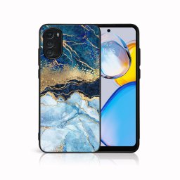 PROTEMIO MY ART Védőburkolat a Motorola Moto E32 / E32s számára BLUE MARBLE (141)