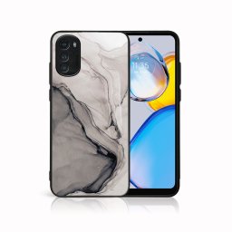PROTEMIO MY ART Védőburkolat a Motorola Moto E32 / E32s számára BLACK INK (146)