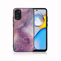 PROTEMIO MY ART Védőburkolat a Motorola Moto E32 / E32s számára PURPLE (148)
