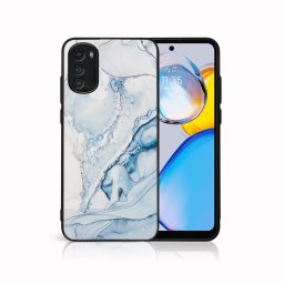 PROTEMIO MY ART Védőburkolat a Motorola Moto E32 / E32s LIGHT számára BLUE (149)