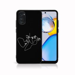 PROTEMIO MY ART Védőburkolat a Motorola Moto E32 / E32s FACES (196) számára