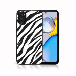 PROTEMIO MY ART Védőburkolat Motorola Moto E32 / E32s ZEBRA (237) számára