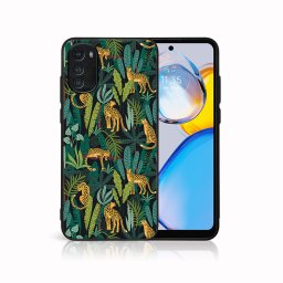 PROTEMIO MY ART Védőburkolat a Motorola Moto E32 / E32s LEOPARD (239) számára