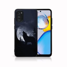 PROTEMIO MY ART Védőburkolat Motorola Moto E32 / E32s WOLF (247) számára