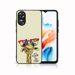 PROTEMIO MY ART Védőburkolat Oppo-hoz A38 GIRAFFE (180)