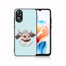 PROTEMIO MY ART Védőburkolat a Oppo-hoz A38 HAPPY COW (181)