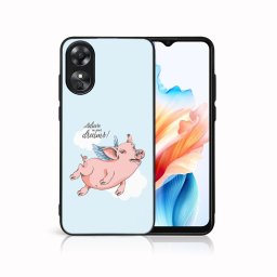 PROTEMIO MY ART Védőburkolat a Oppo-hoz A38 PIG (186)