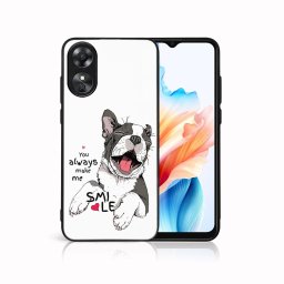 PROTEMIO MY ART Védőburkolat a Oppo-hoz A38 SMILE (189)