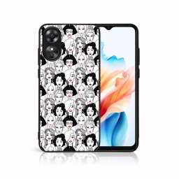 PROTEMIO MY ART Védőburkolat a Oppo-hoz A38 LIPSTICK (174)
