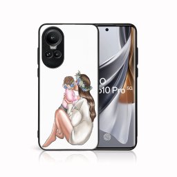 PROTEMIO MY ART Védőhuzat Oppo Reno10 5G / Reno 10 Pro 5G BABA GIRL-hoz (111)