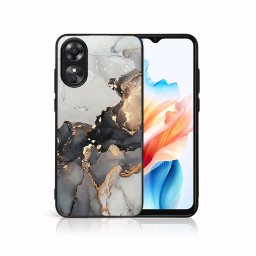PROTEMIO MY ART Védőburkolat a Oppo-hoz A38 GREY MARBLE (140)