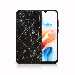 PROTEMIO MY ART Védőburkolat a Oppo-hoz A38 POLYGONAL (150)