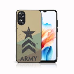 PROTEMIO MY ART Védőburkolat a Oppo-hoz A38 ARMY (236)