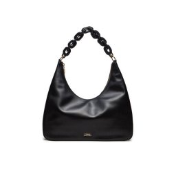 Tommy Hilfiger Táska Soft Leather Hobo AW0AW16292 Fekete