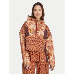 adidas Anorák FARM Rio Premium IV9749 Narancssárga Loose Fit
