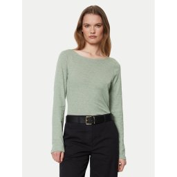 Marc O'Polo Blúz 406 2261 52199 Zöld Slim Fit