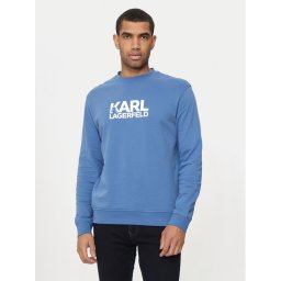KARL LAGERFELD Pulóver 705091 543917 Kék Regular Fit