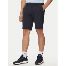Boss Szövet rövidnadrág S_Commuter 50504392 Sötétkék Slim Fit